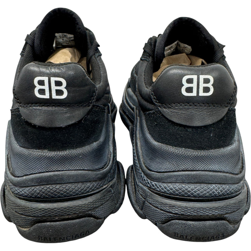 Women's Triple S Low Trainers Black Size UK 3 / EU 36