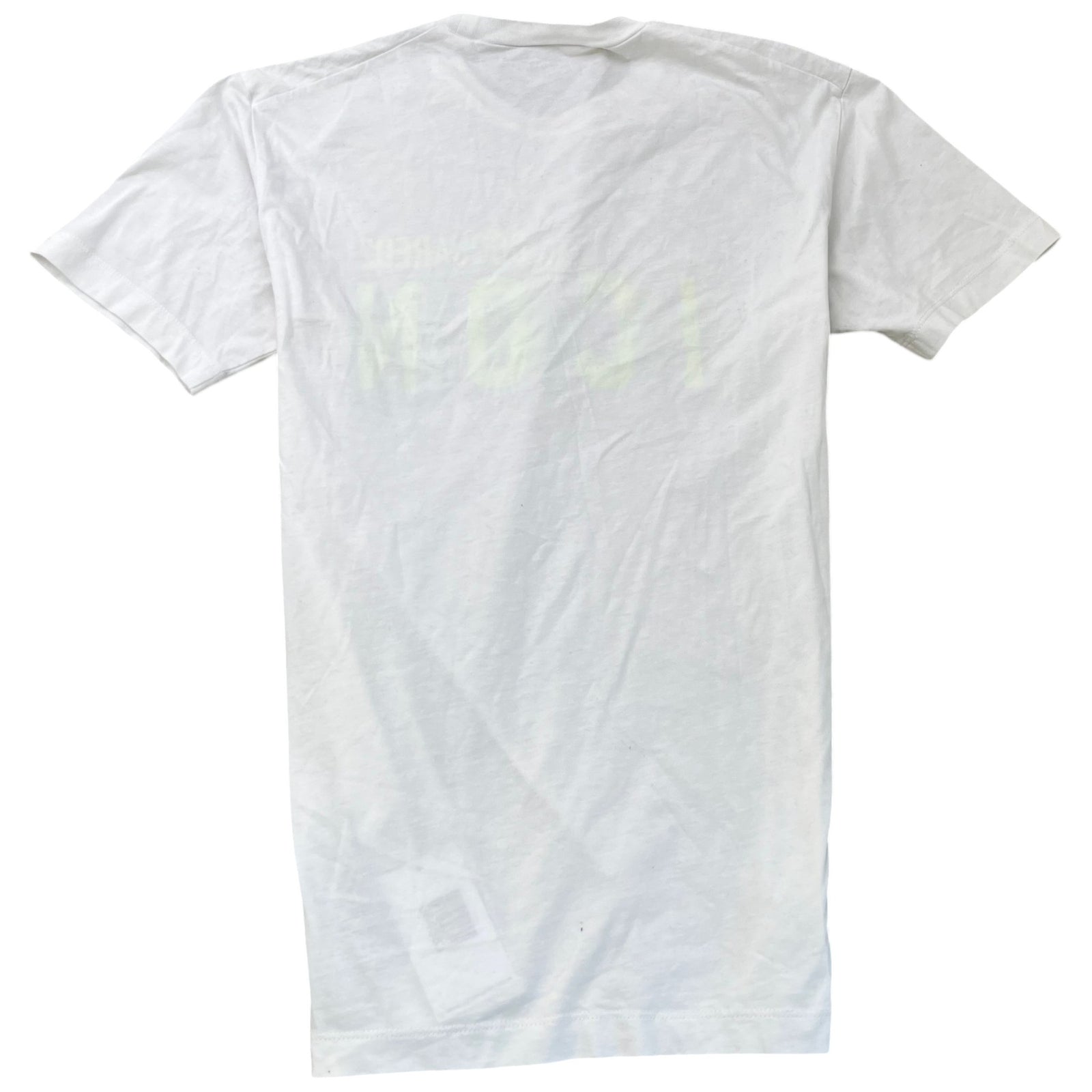 Men's Logo Print T-Shirt White Size S - Photo 2