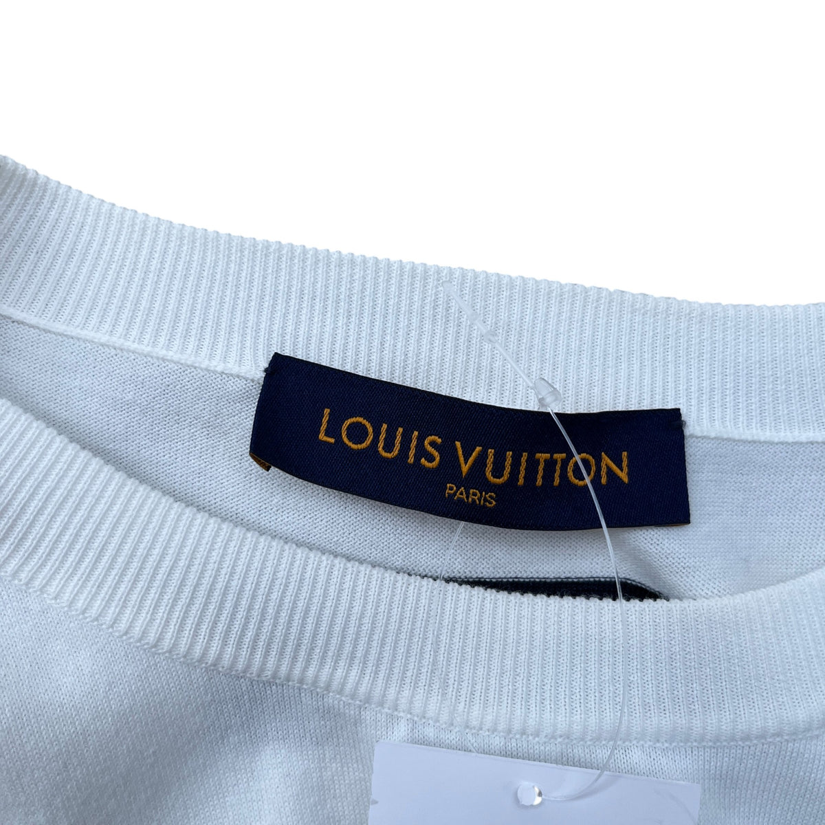 Men's Logo Print T-Shirt White Size M - Photo 7