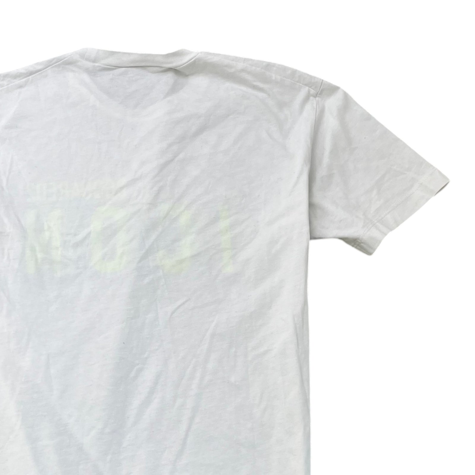Men's Logo Print T-Shirt White Size S - Photo 4