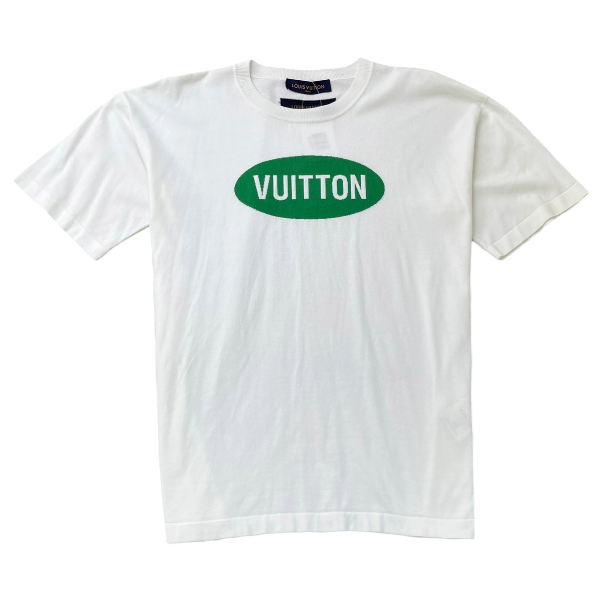 Men's Logo Print T-Shirt White Size M - Photo 1