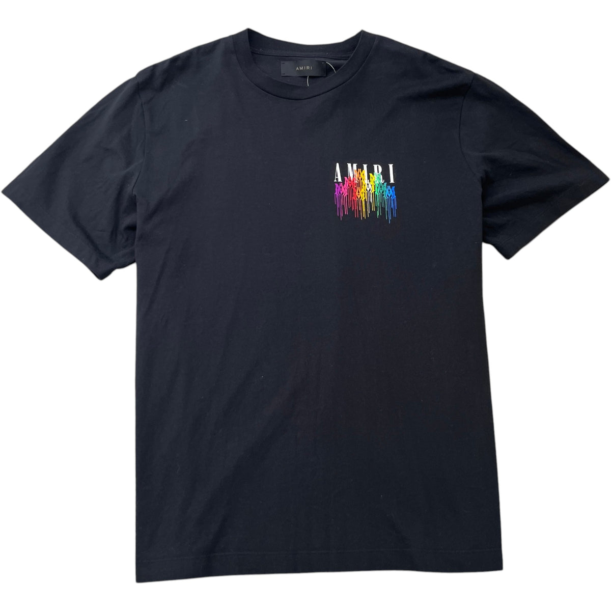 Men's Logo Print T-Shirt Black Size XL - Photo 1