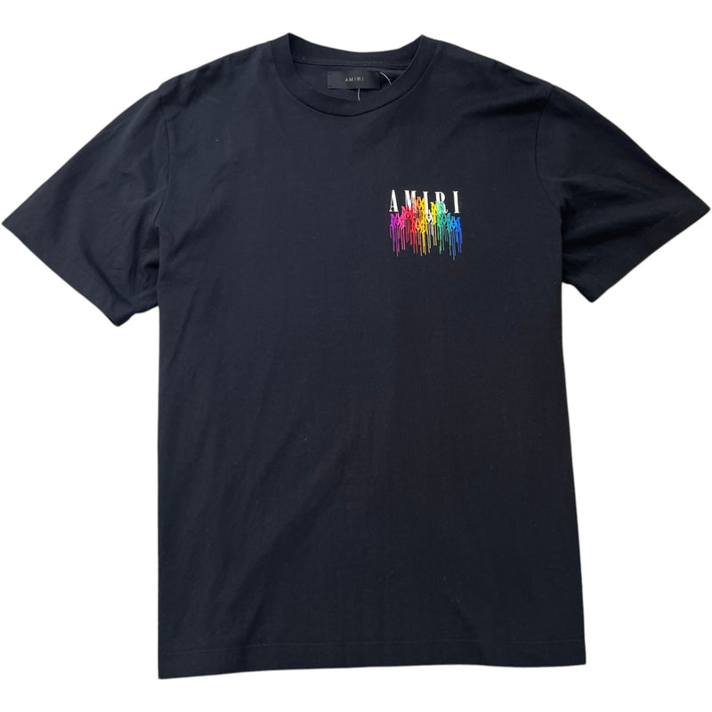 Men's Logo Print T-Shirt Black Size XL