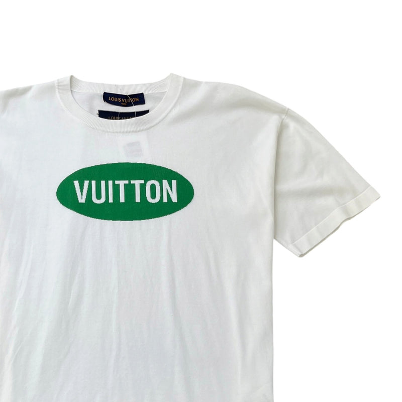 Men's Logo Print T-Shirt White Size M