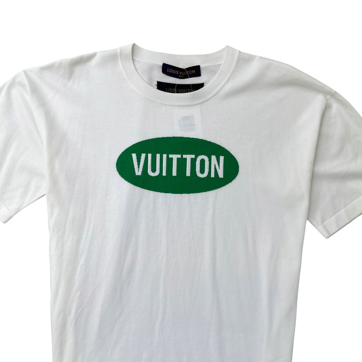 Men's Logo Print T-Shirt White Size M - Photo 5