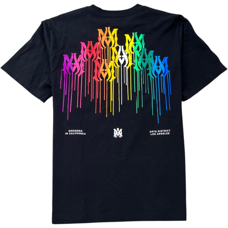 Men's Logo Print T-Shirt Black Size XL