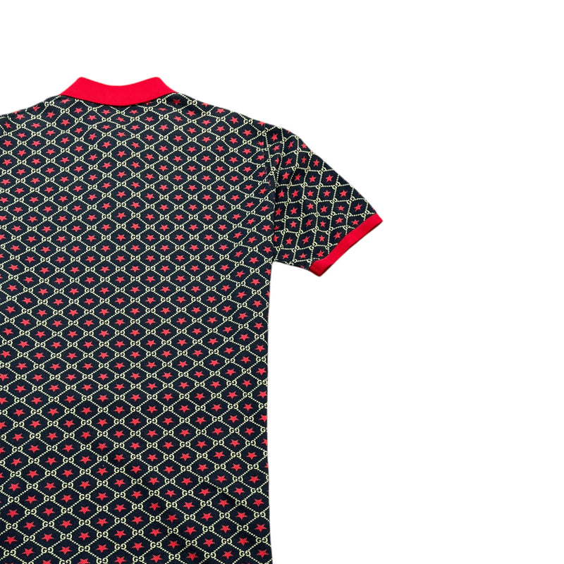 Men's Gg Star Polo Shirt Black Size S