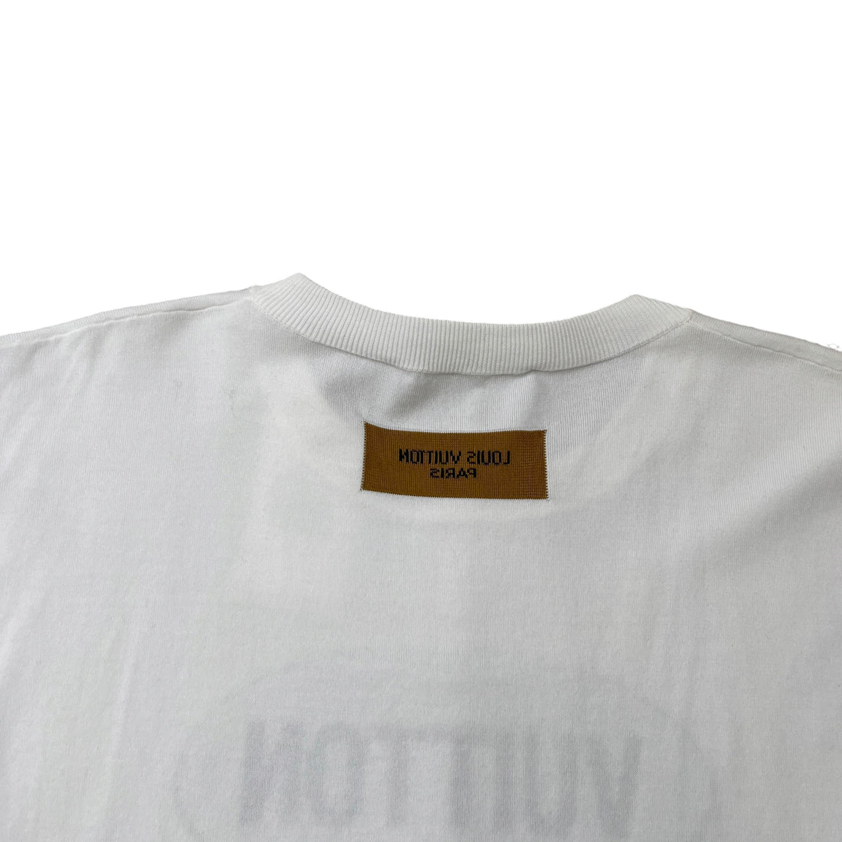 Men's Logo Print T-Shirt White Size M - Photo 6