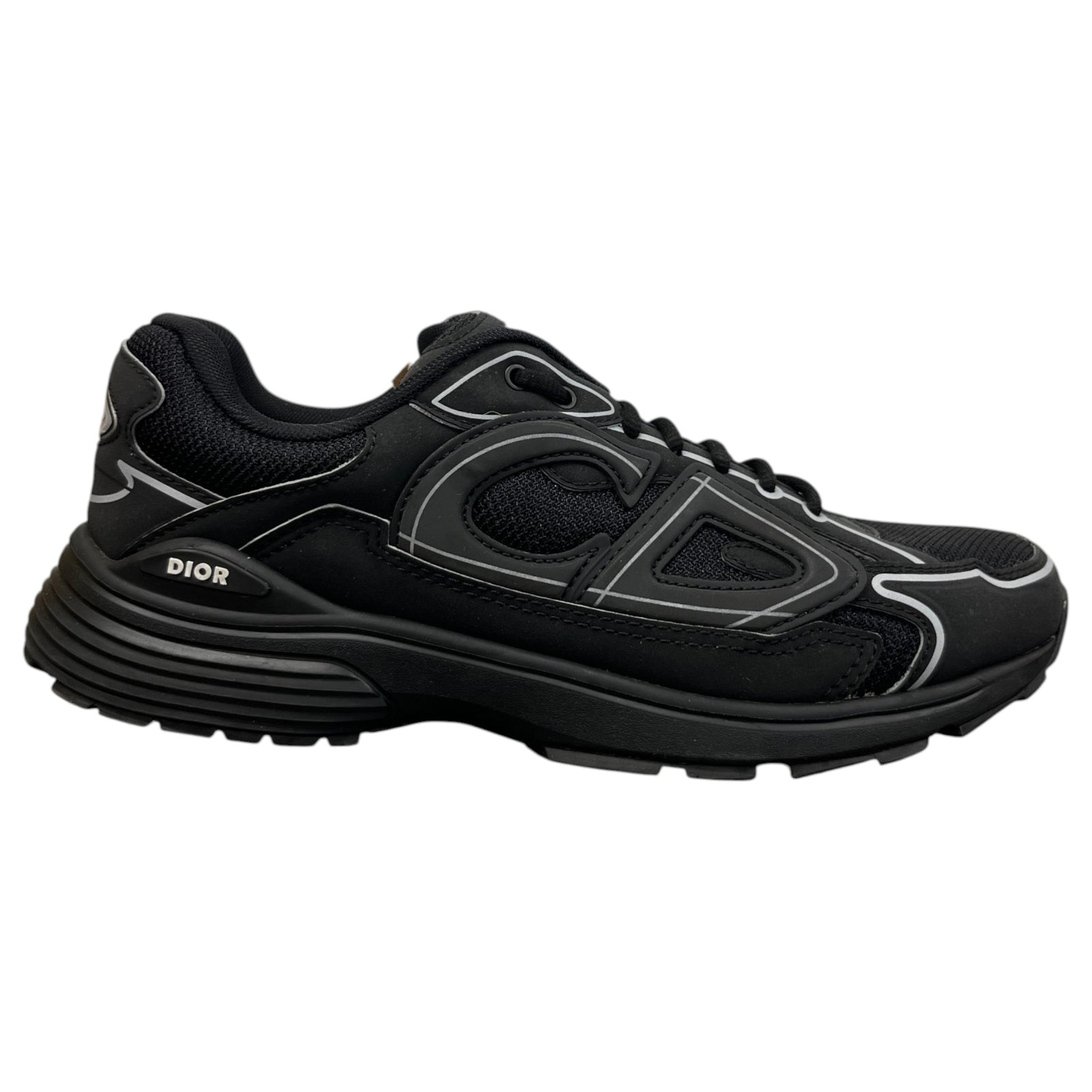 Men's B30 Low Trainers Black Size EU 41.5 / UK 7.5 - Photo 1