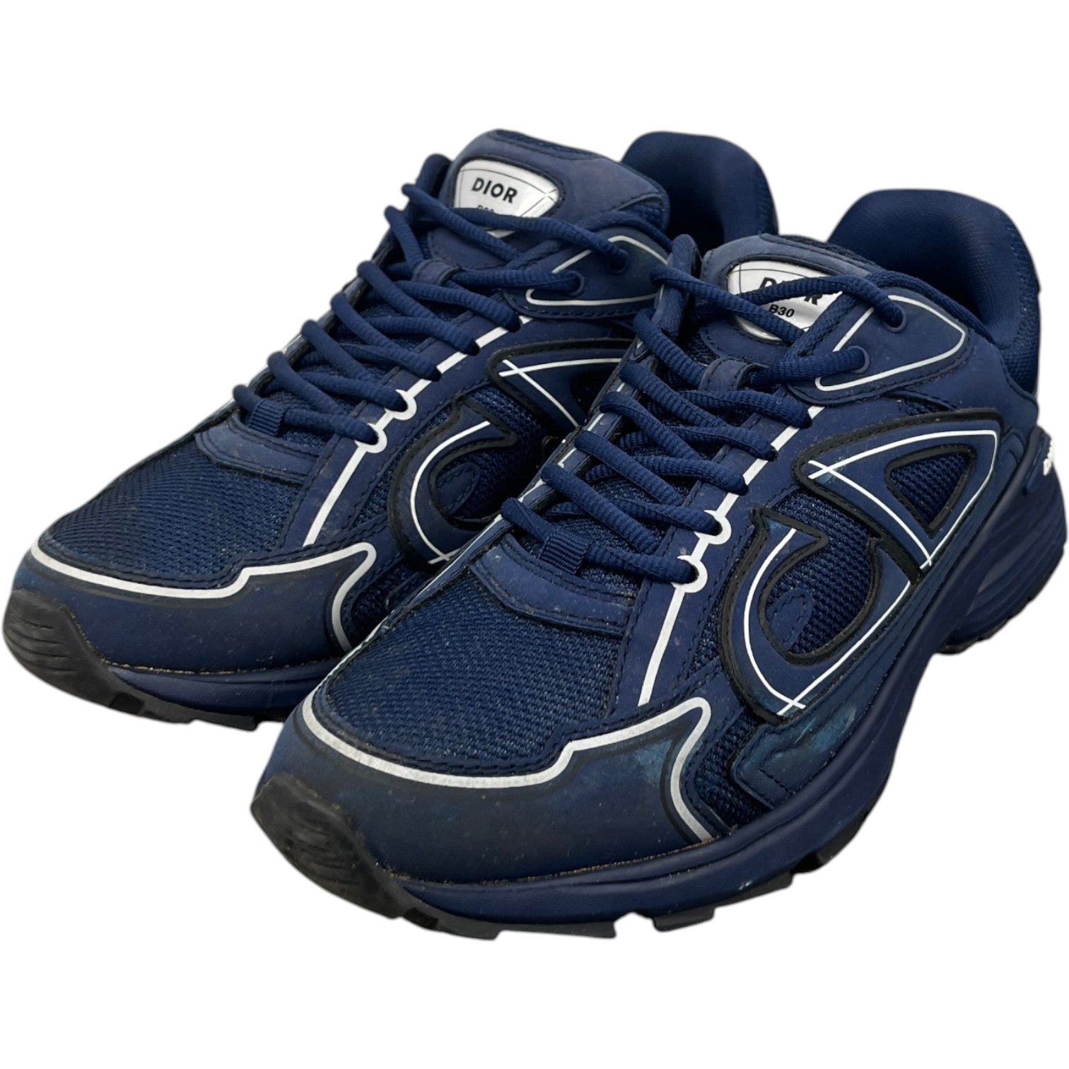 Men's B30 Low Trainers Blue Size UK 8.5 / EU 42.5 - Photo 8