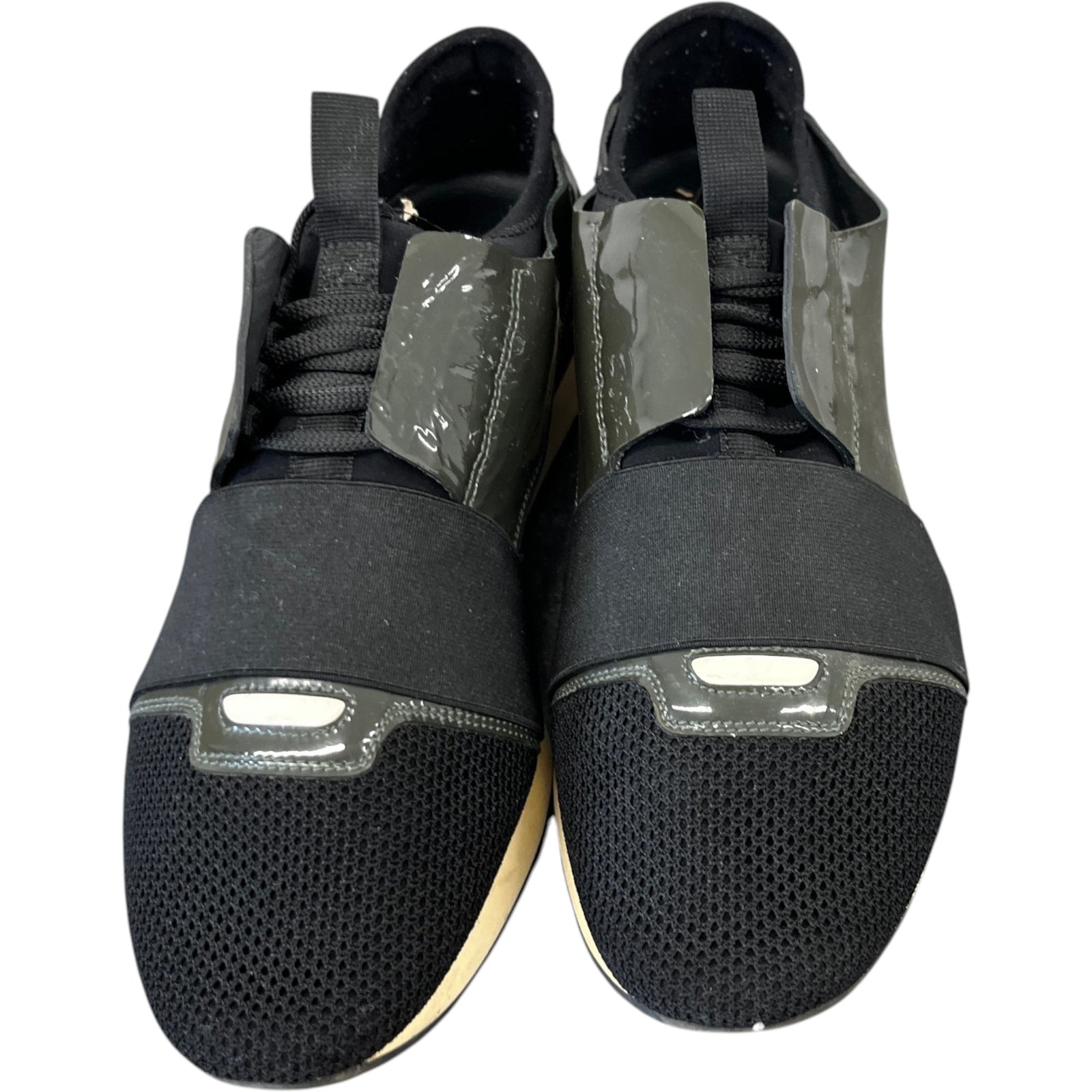 Men's Race Runner Low Trainers Black Size EU 41 / UK 7 - Photo 6