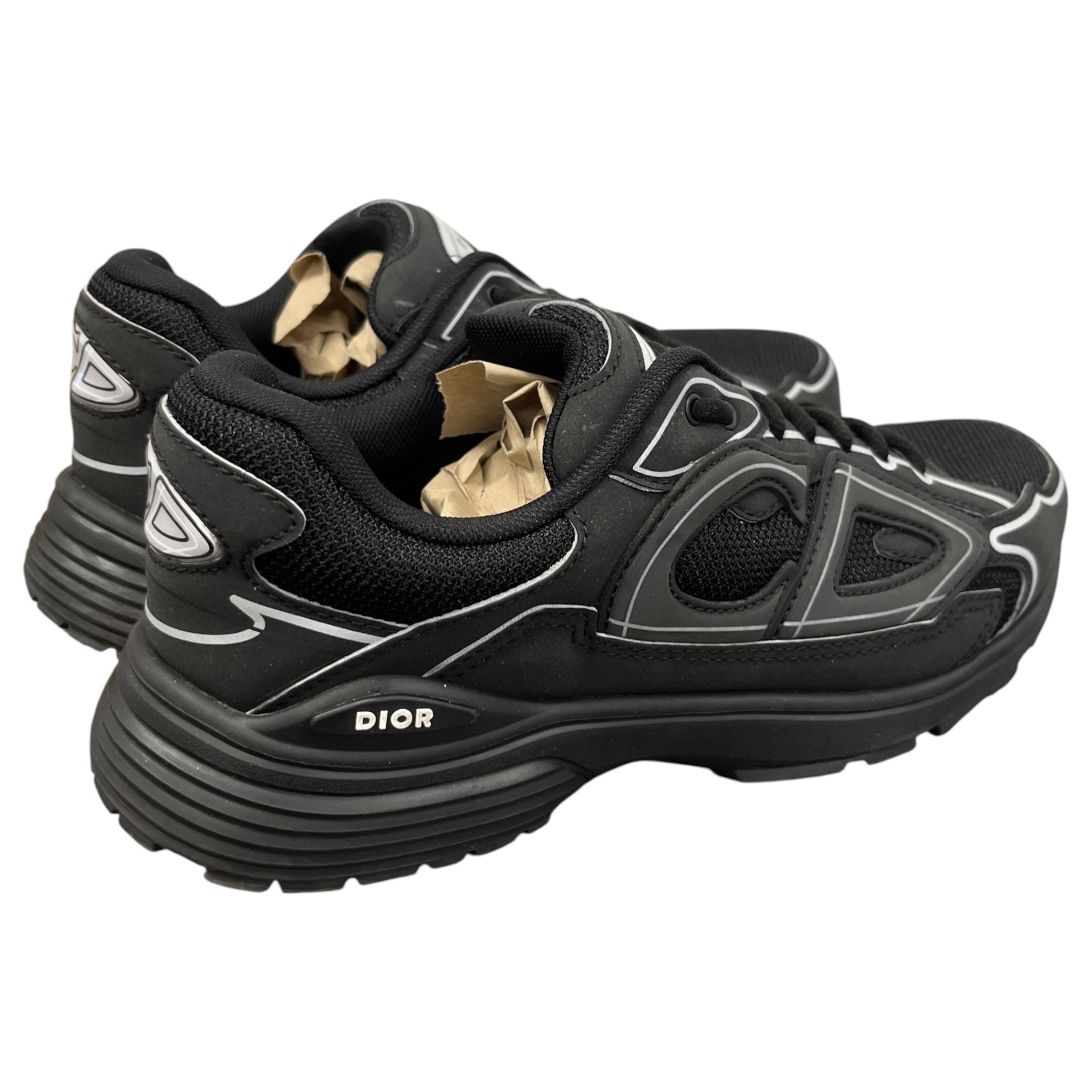 Men's B30 Low Trainers Black Size EU 41.5 / UK 7.5 - Photo 8
