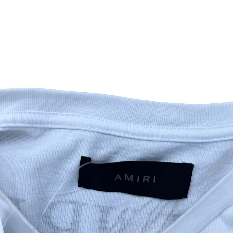 Men's Logo Print T-Shirt White Size XL