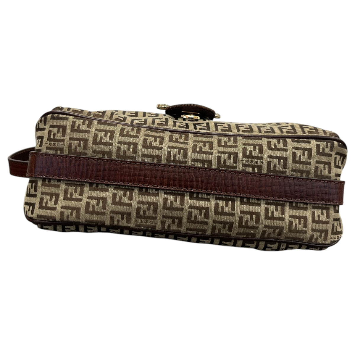 Women's Zucchino Canvas Shoulder Handbag Brown - Photo 10