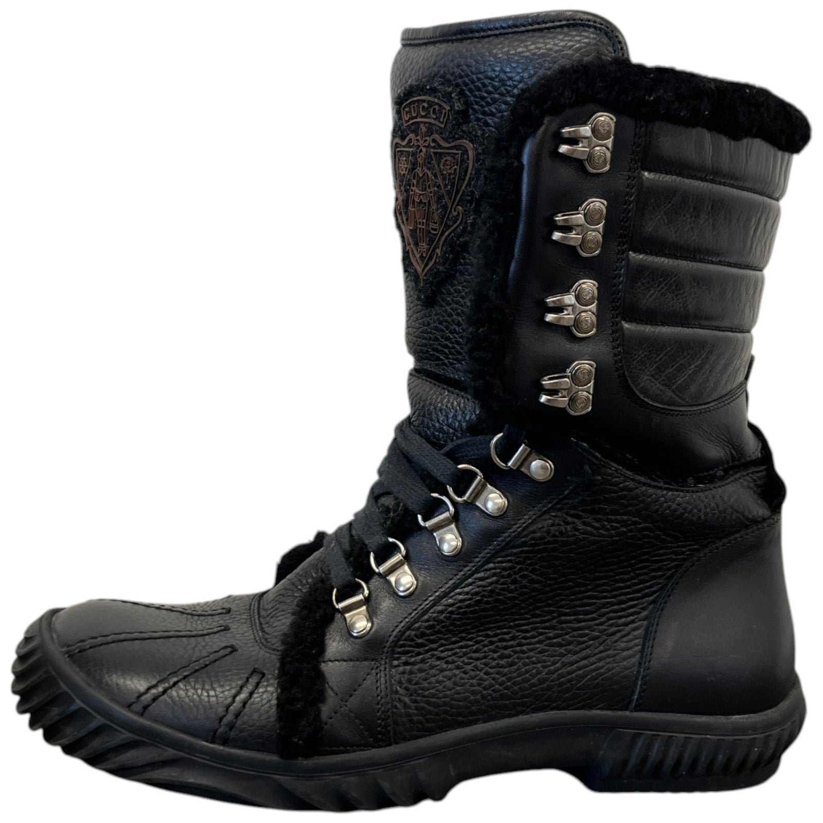 Men's 40 Below Fur Trimmed Boots Black Size EU 40.5 / UK 6.5 - Photo 5