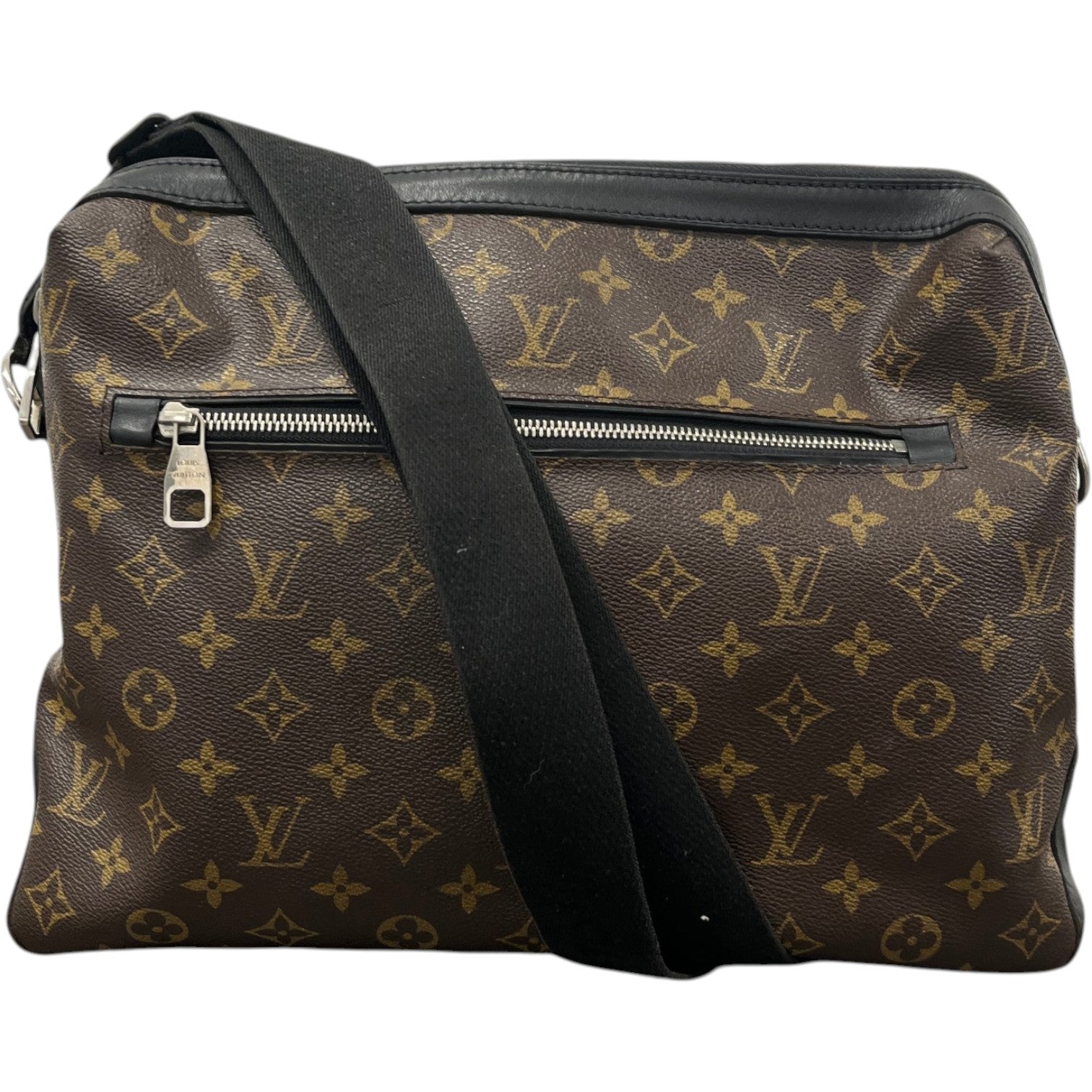 Men's Monogram Macassar Torres Messenger Bag Brown - Photo 2