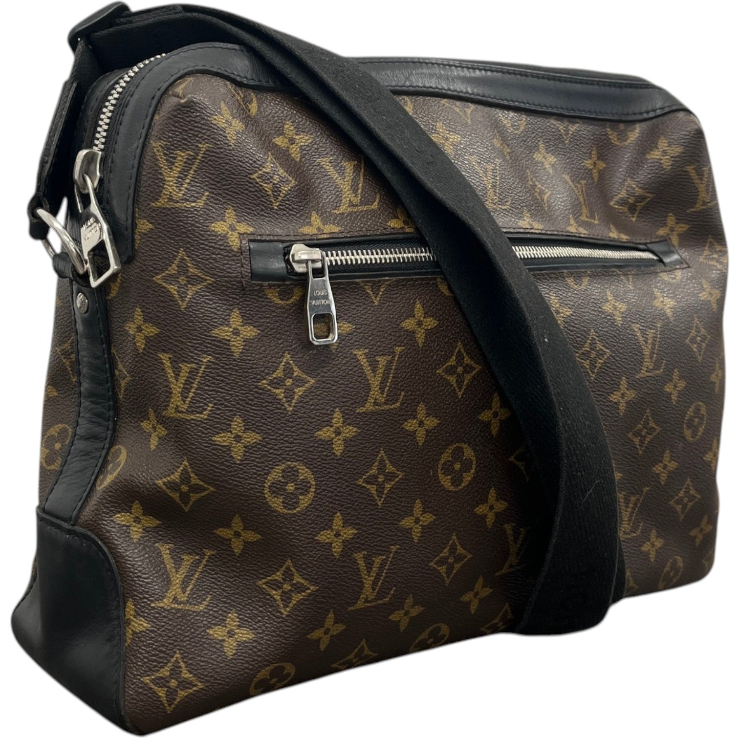 Men's Monogram Macassar Torres Messenger Bag Brown - Photo 4