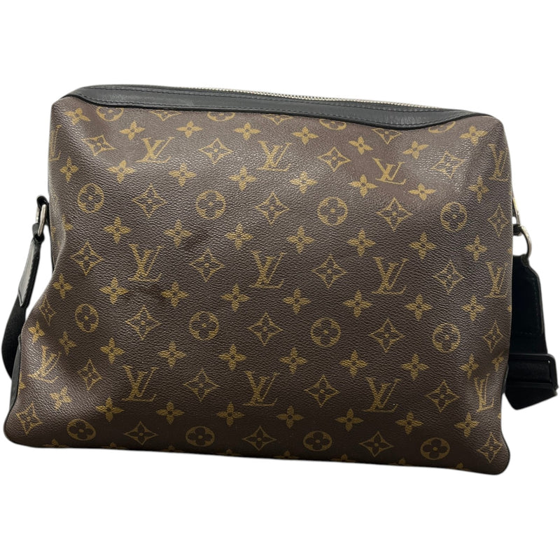 Men's Monogram Macassar Torres Messenger Bag Brown
