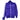 Men's Printed Logo Track Jacket Purple Size S