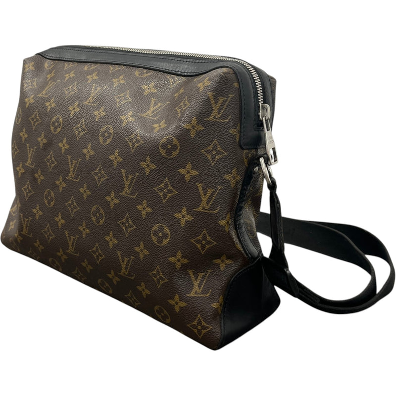 Men's Monogram Macassar Torres Messenger Bag Brown