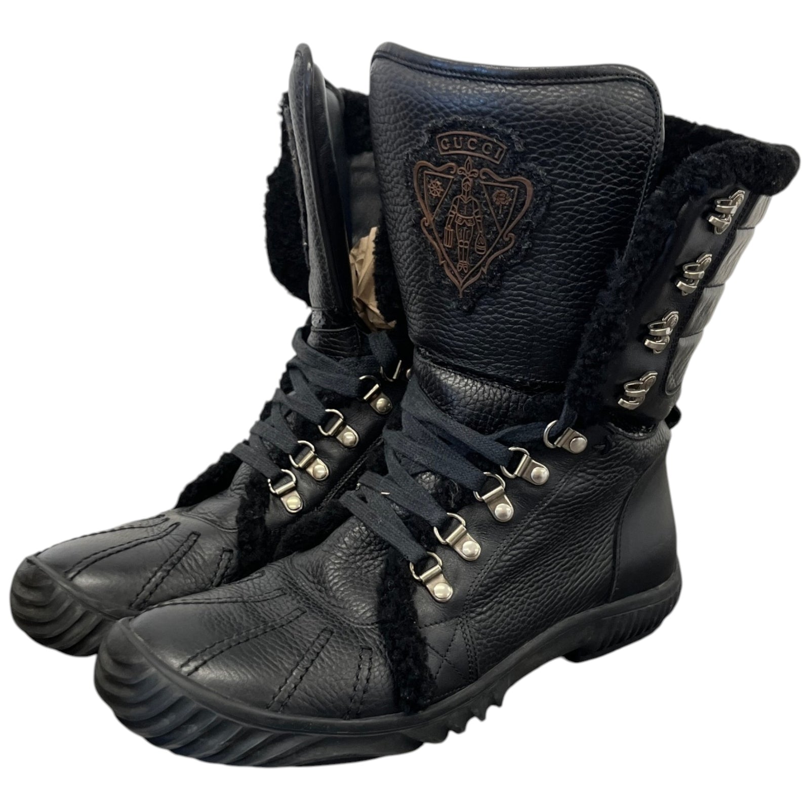 Men's 40 Below Fur Trimmed Boots Black Size EU 40.5 / UK 6.5 - Photo 9