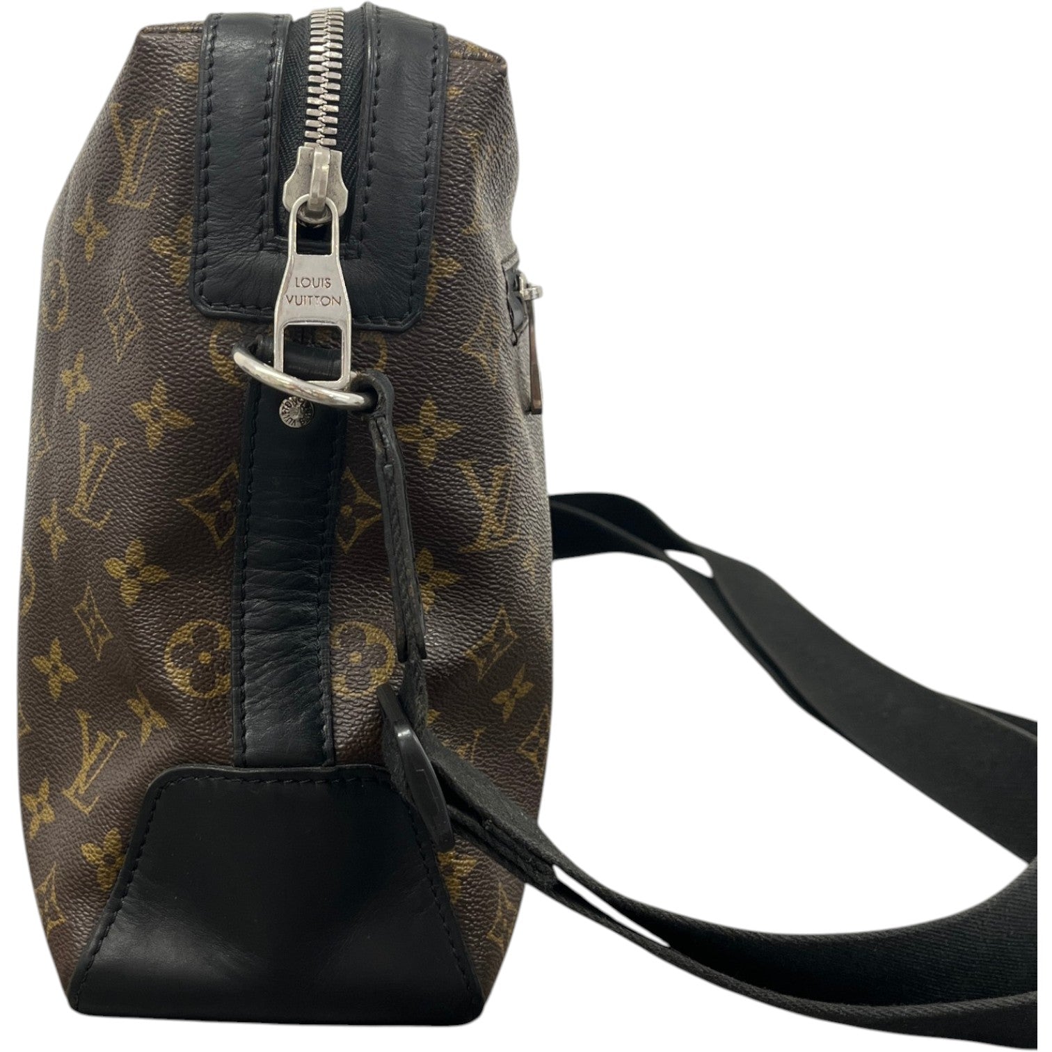 Men's Monogram Macassar Torres Messenger Bag Brown - Photo 9