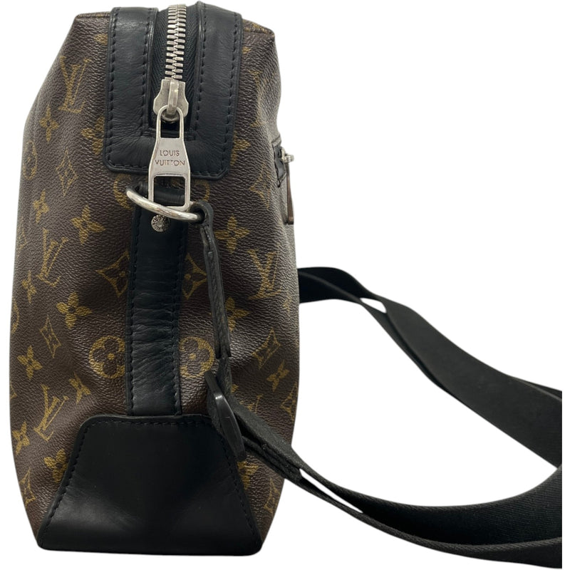 Men's Monogram Macassar Torres Messenger Bag Brown