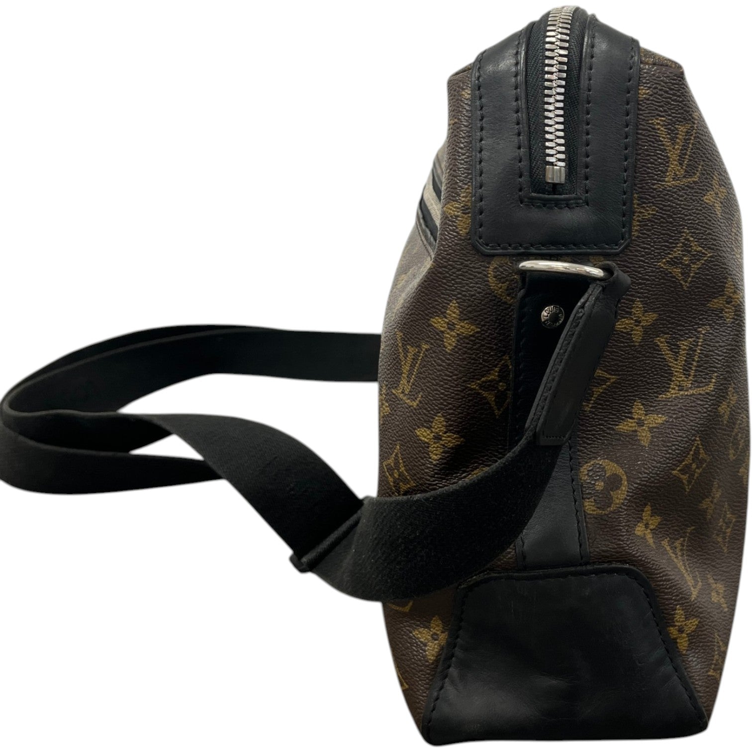 Men's Monogram Macassar Torres Messenger Bag Brown - Photo 10