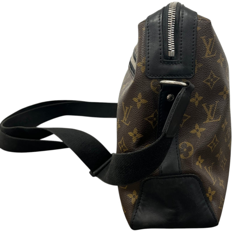 Men's Monogram Macassar Torres Messenger Bag Brown