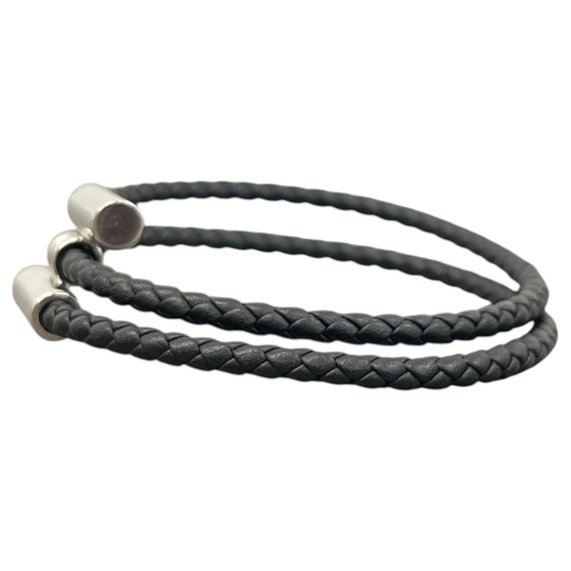 Men's Tournis Tresse Bracelet Black