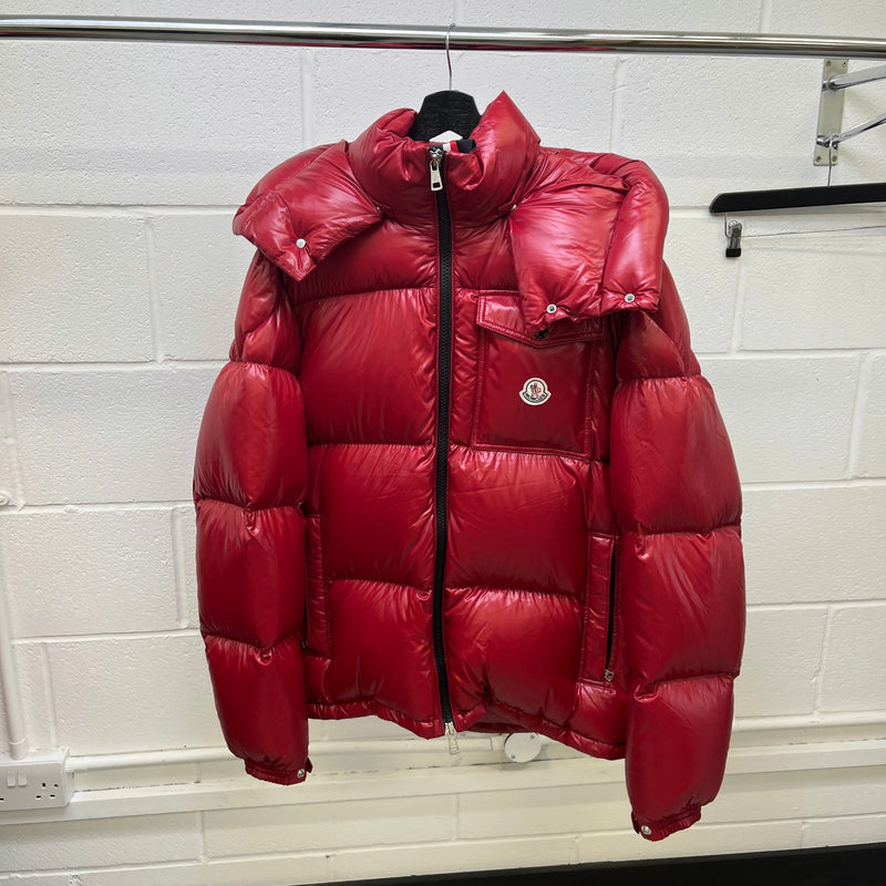 Men's Montbeliard Down Jacket Red Size 6 / 3XL