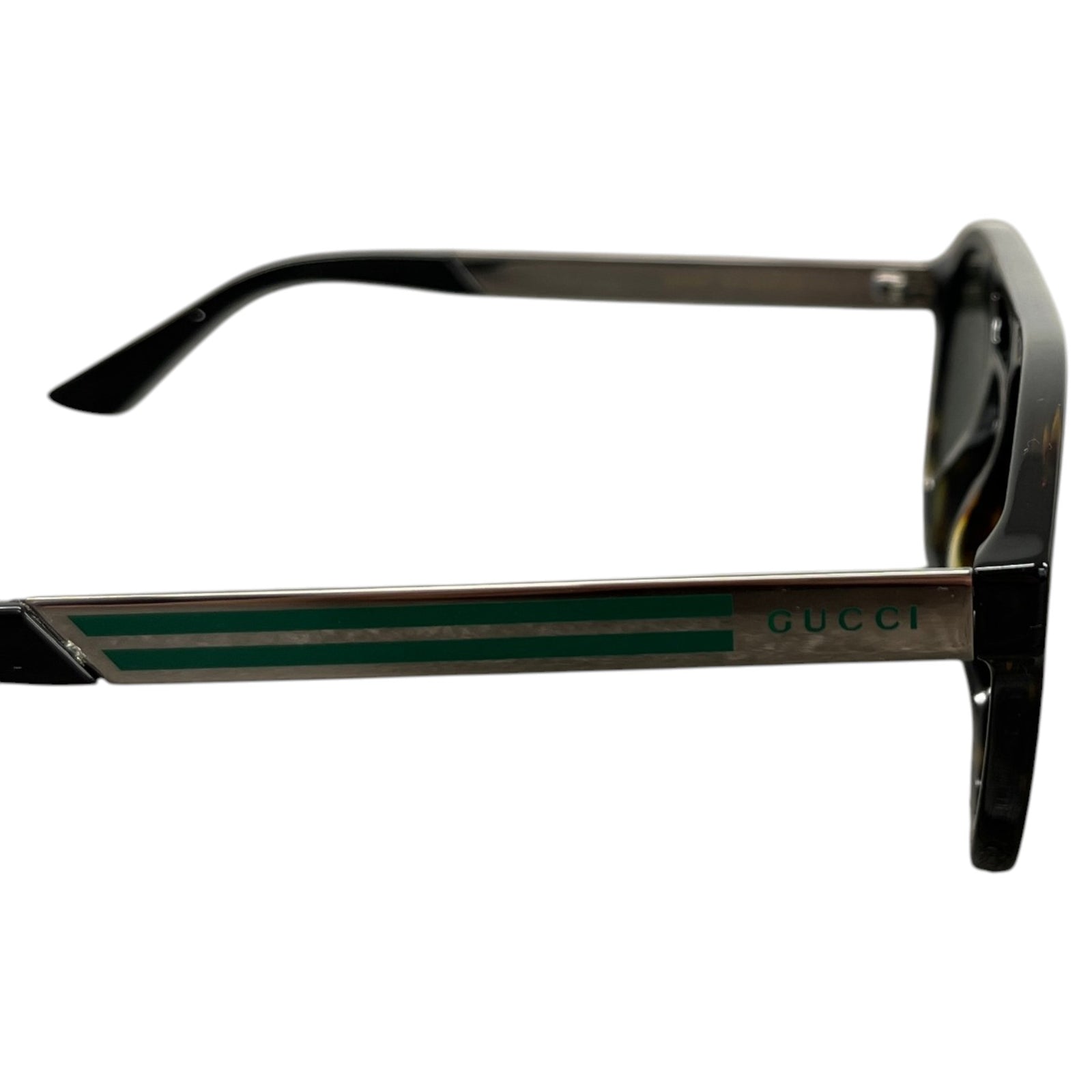 Men's GG0689S Sunglasses Brown - Photo 7