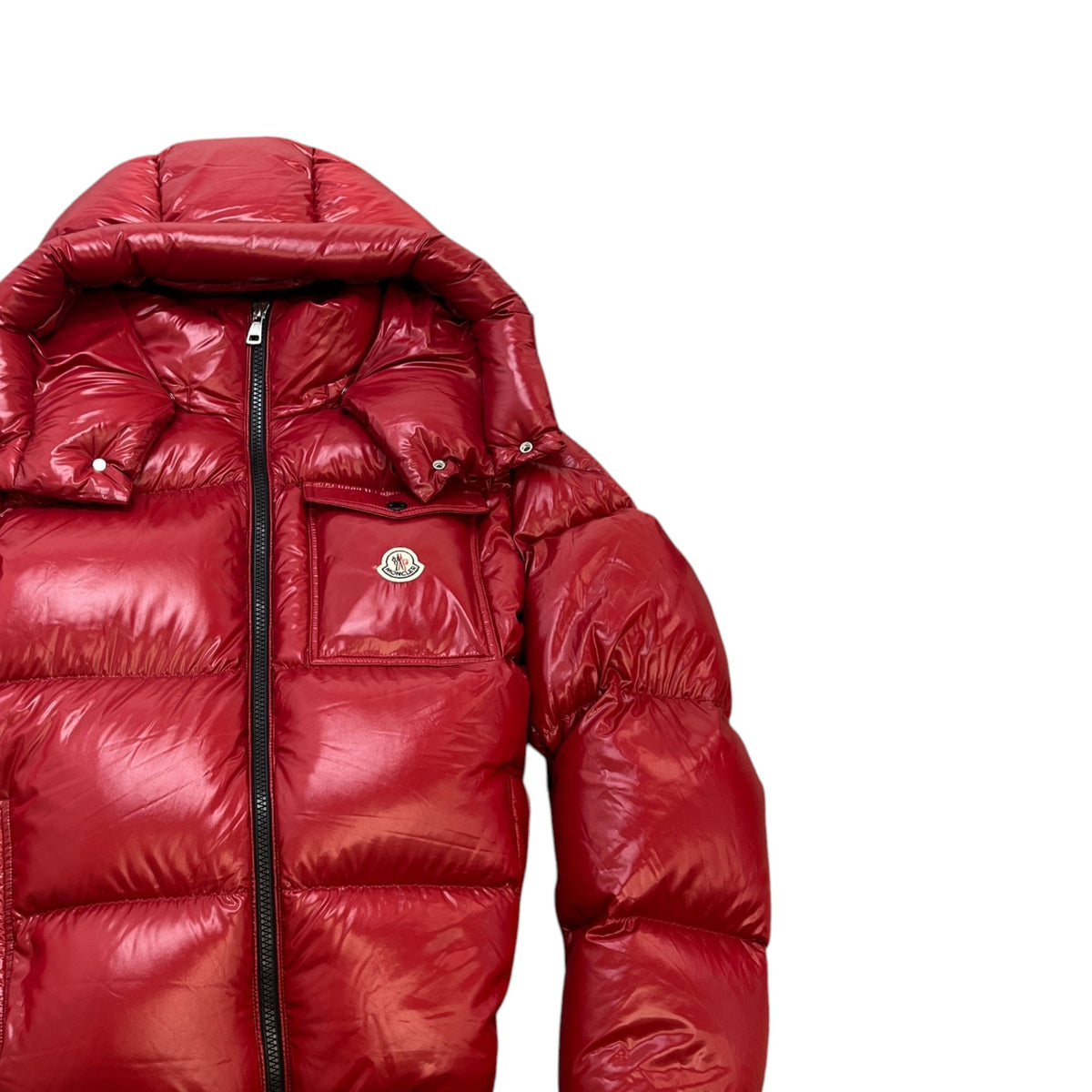 Men's Montbeliard Down Jacket Red Size 6 / 3XL - Photo 3