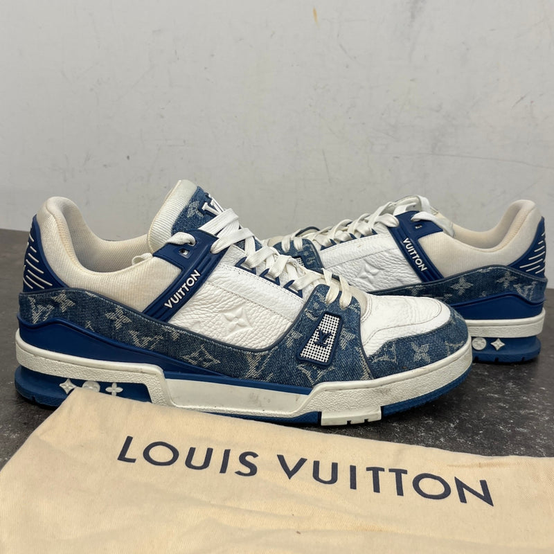 Men's LV Low Trainers White Size UK 10 / EU 44