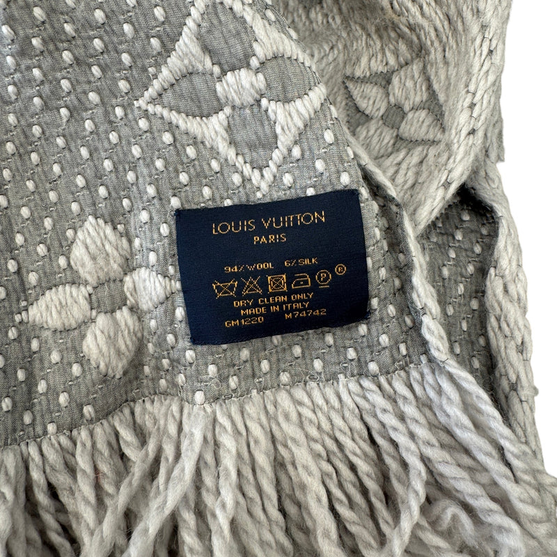Women's Logomania Scarf Grey