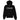 Men's Logo Print Hoodie Black Size M