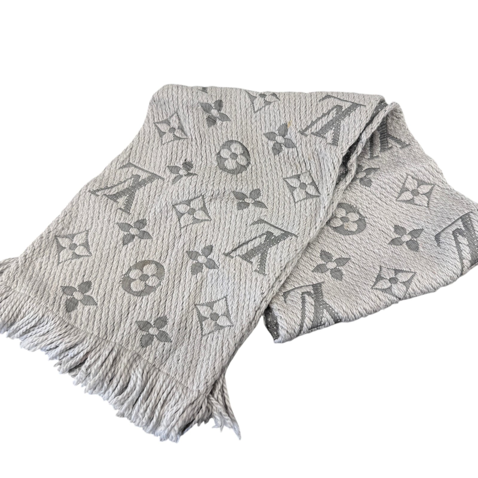 Women's Logomania Scarf Grey - Photo 10