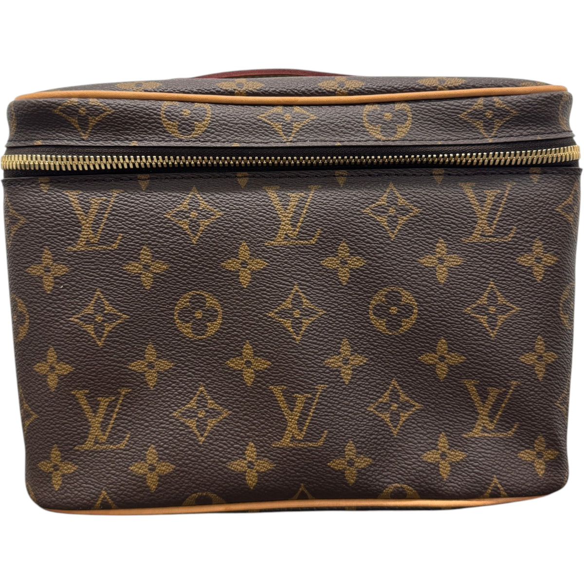 Women's Monogram Nice BB Vanity Handbag Brown - Photo 1