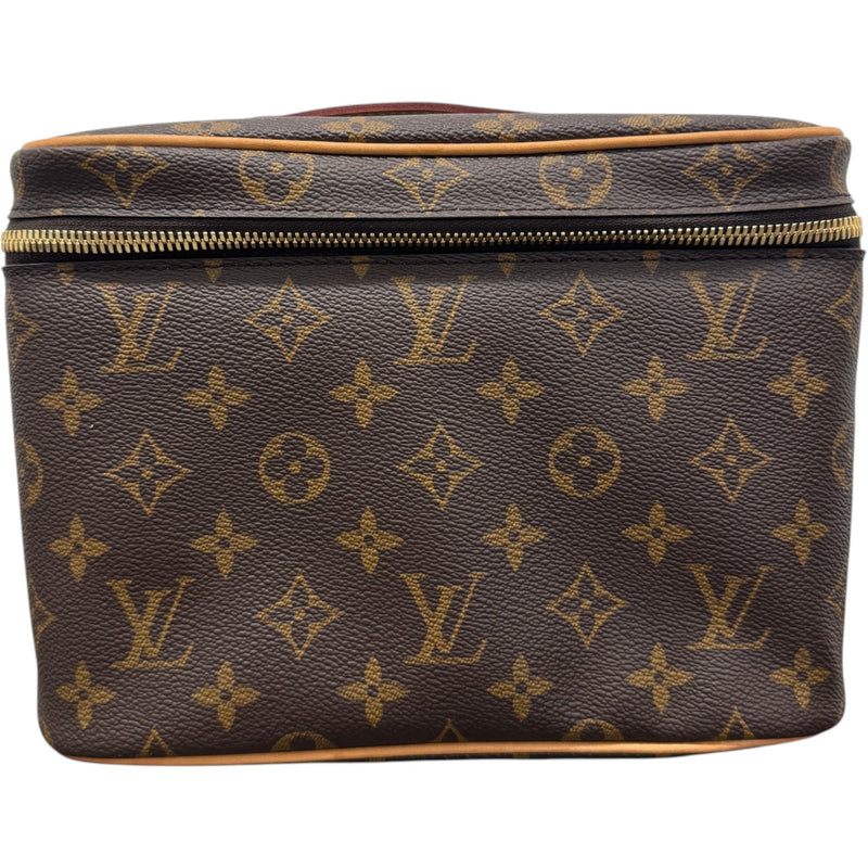Women's Monogram Nice BB Vanity Handbag Brown