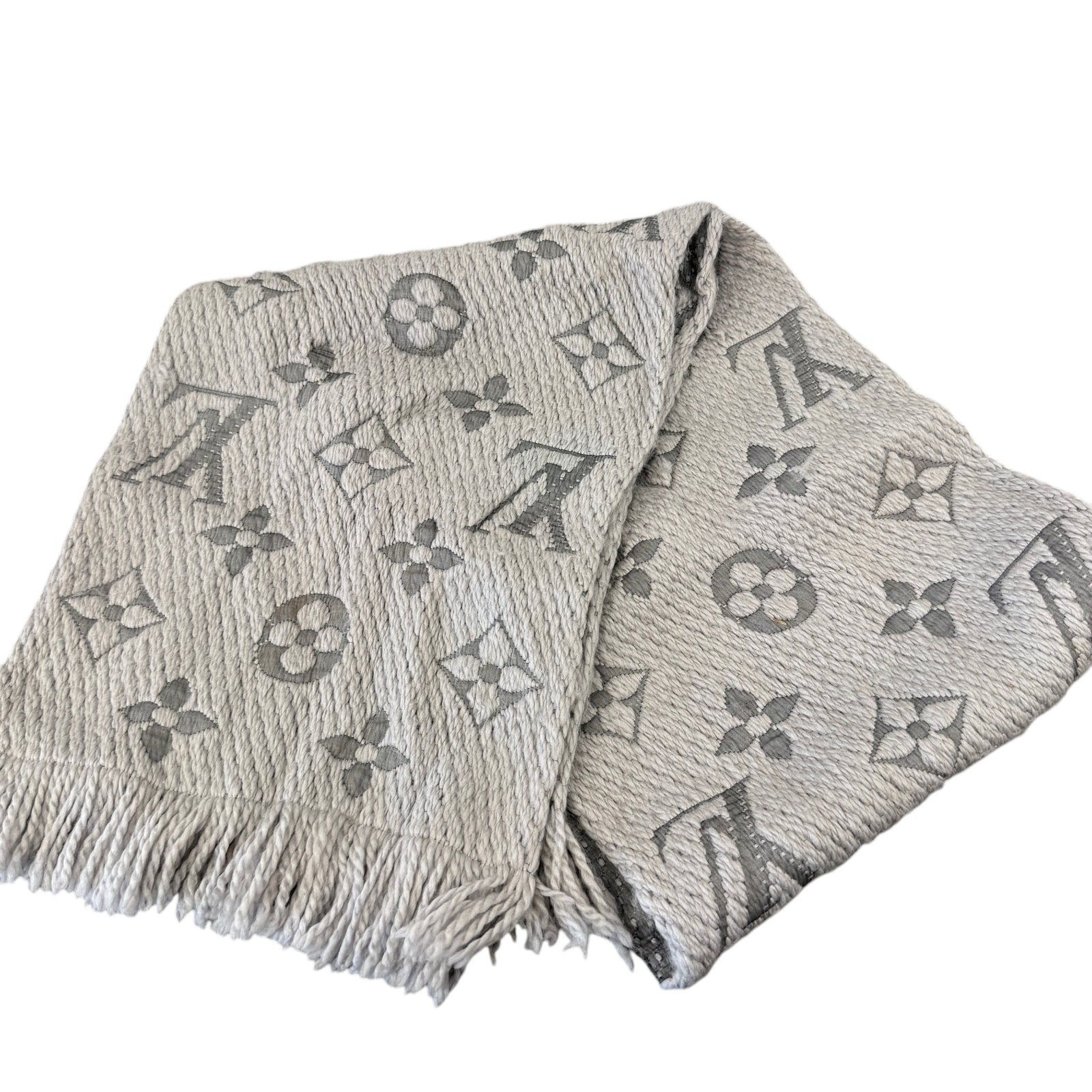 Women's Logomania Scarf Grey - Photo 9