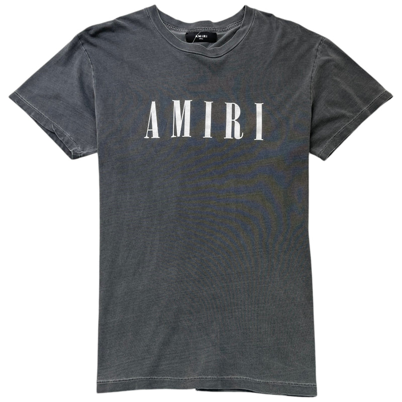 Men's Logo Print T-Shirt Grey Size S