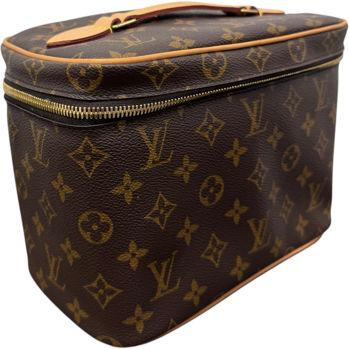 Women's Monogram Nice BB Vanity Handbag Brown - Photo 3