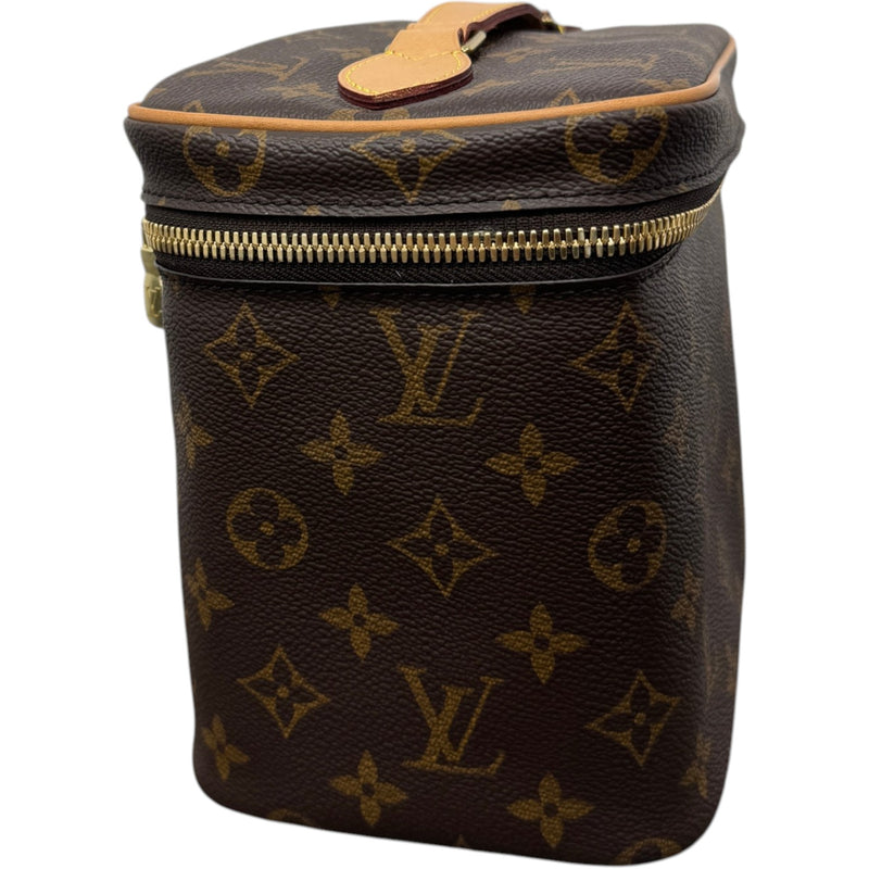Women's Monogram Nice BB Vanity Handbag Brown