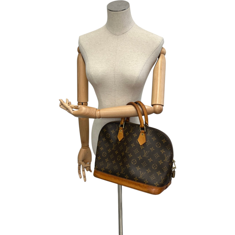 Women's Monogram Alma Pm Handbag Brown