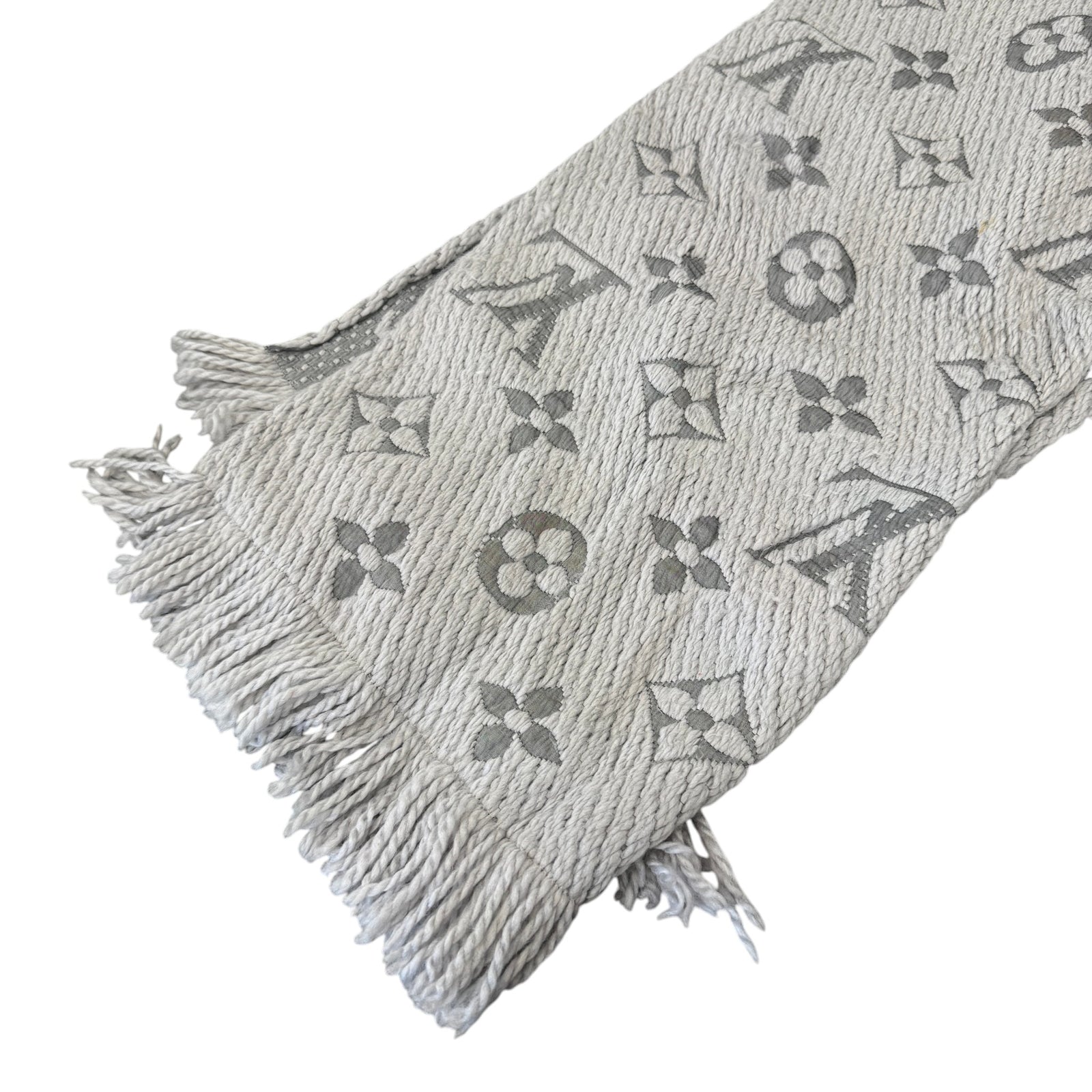 Women's Logomania Scarf Grey - Photo 7