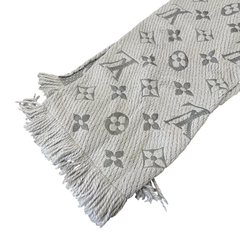 Women's Logomania Scarf Grey