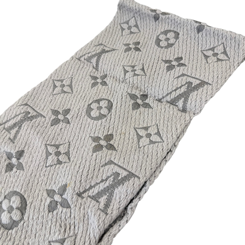 Women's Logomania Scarf Grey