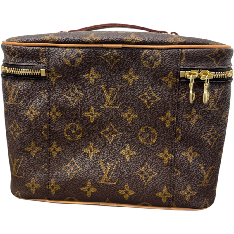 Women's Monogram Nice BB Vanity Handbag Brown