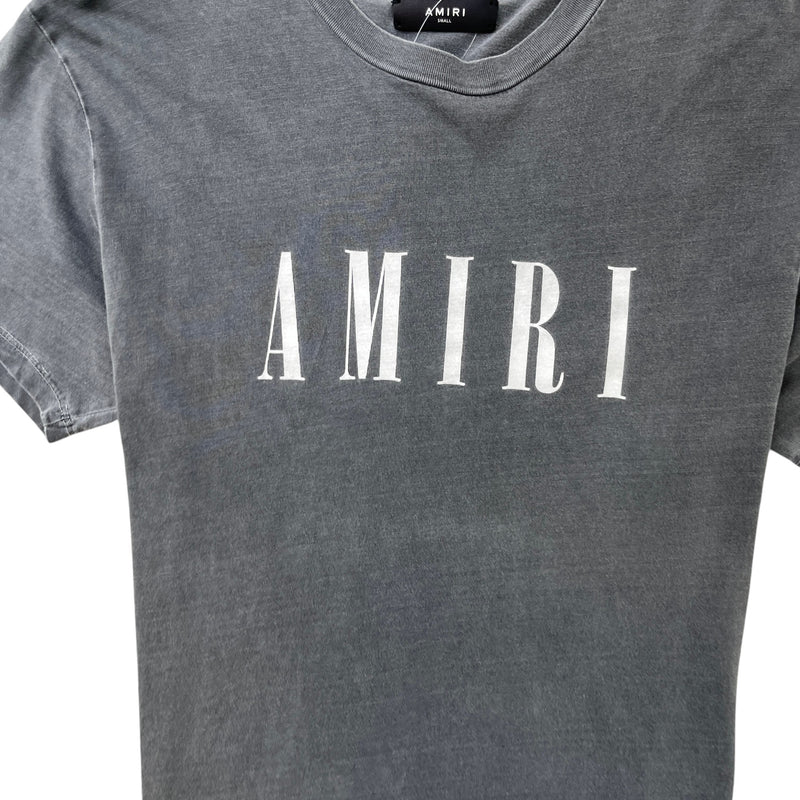 Men's Logo Print T-Shirt Grey Size S