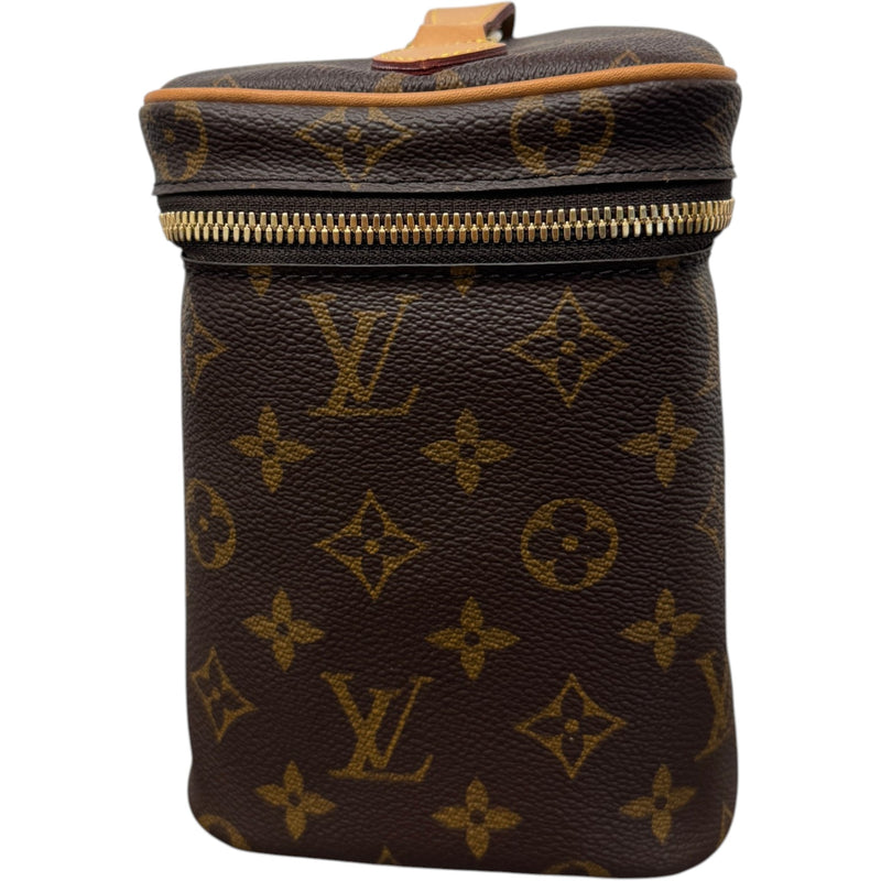 Women's Monogram Nice BB Vanity Handbag Brown